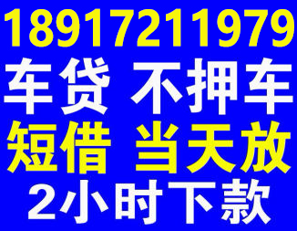 上海應(yīng)急借款私人空放 上海小貸公司私人放款